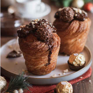 Hazelnut Cruffin